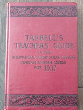 Tarbell's Teachers' Guide,  1937